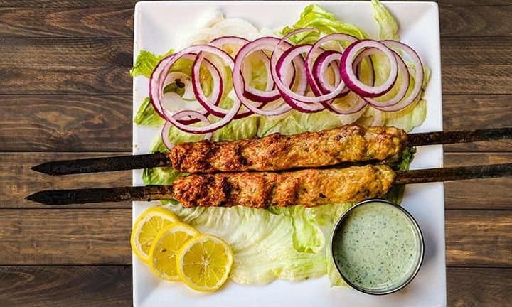 Lamb Seekh Kabab (2pcs) Mandi