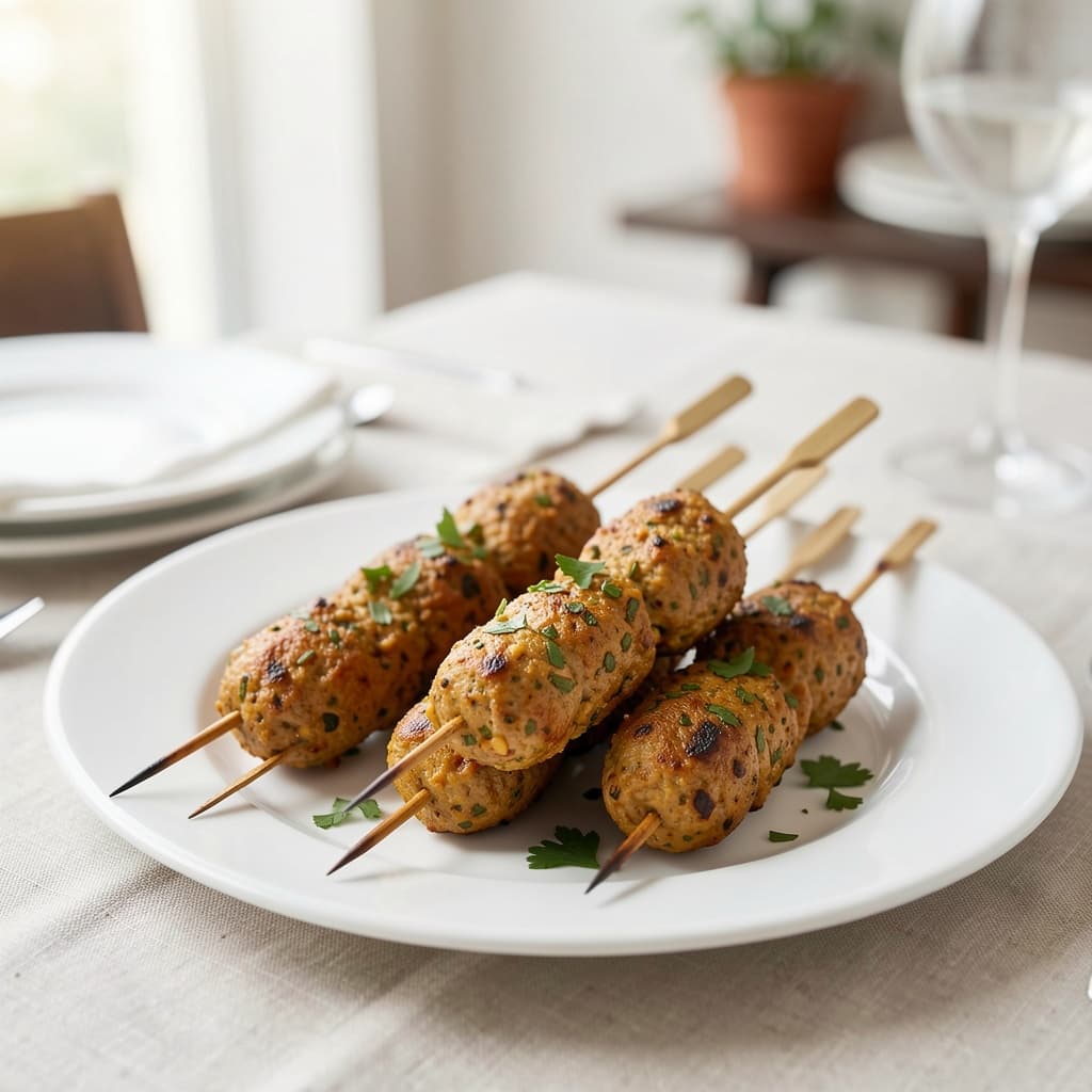 Chicken Seekh Kabab (3pcs)