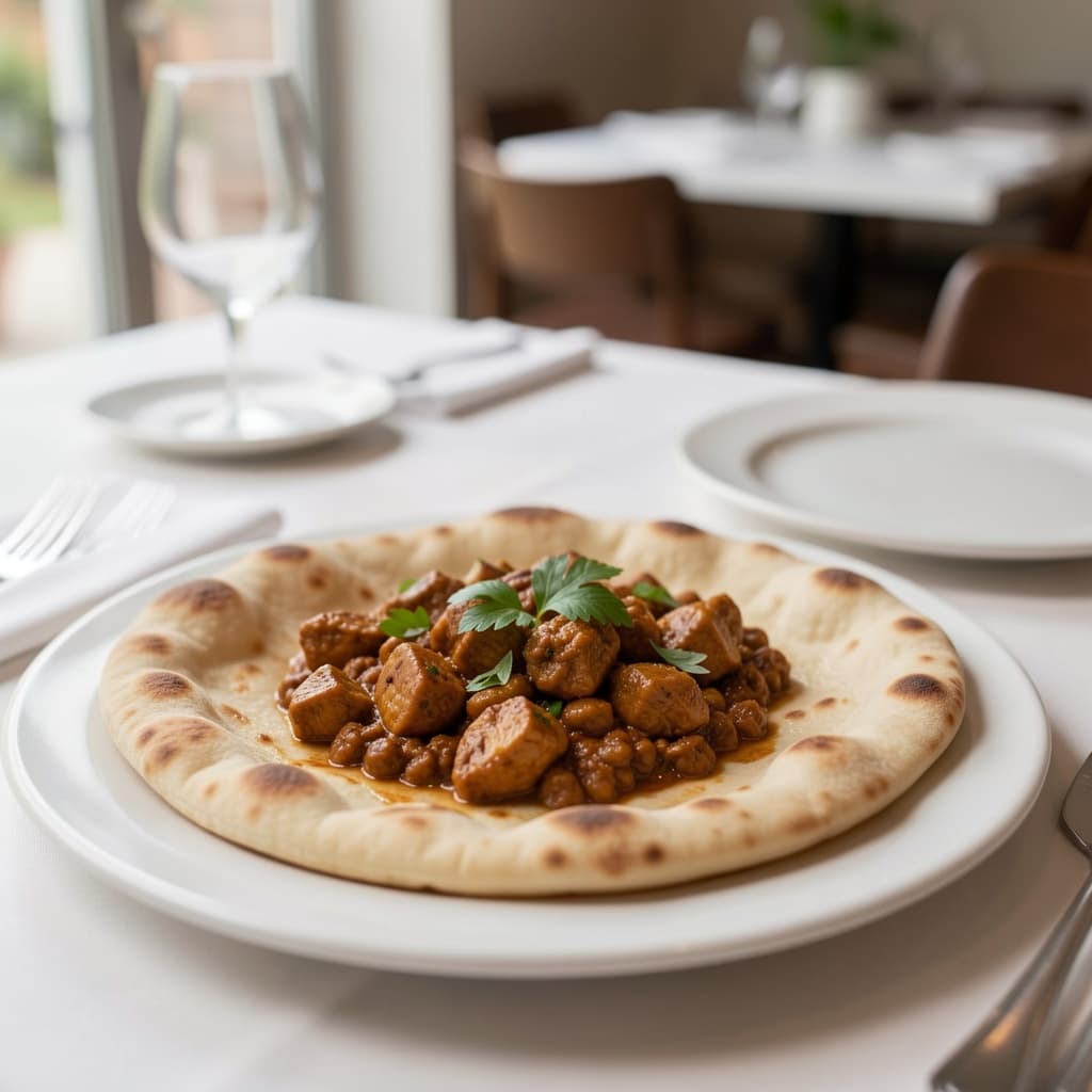 Chicken Keema Naan