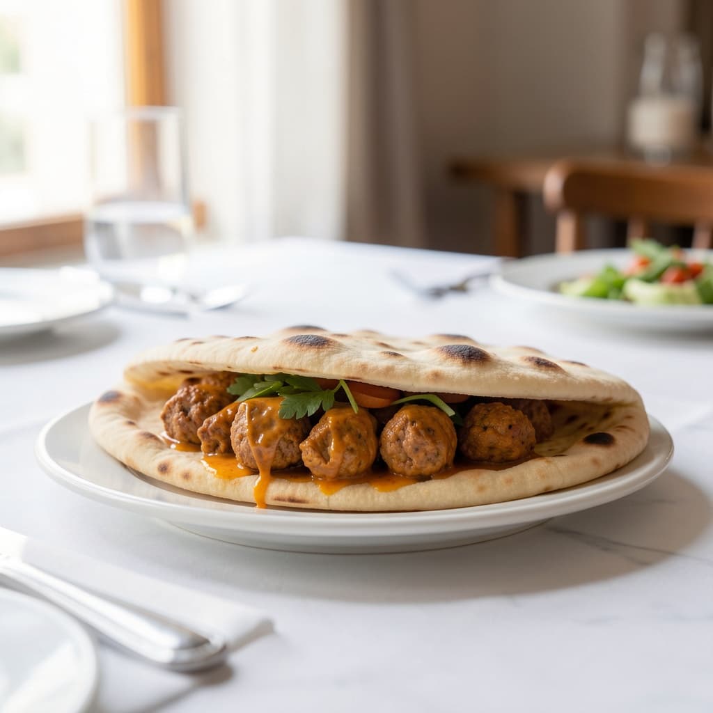 Chicken Malai Boti Naan
