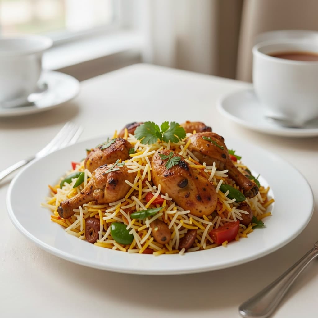 Chicken Biryani Spicy Masala
