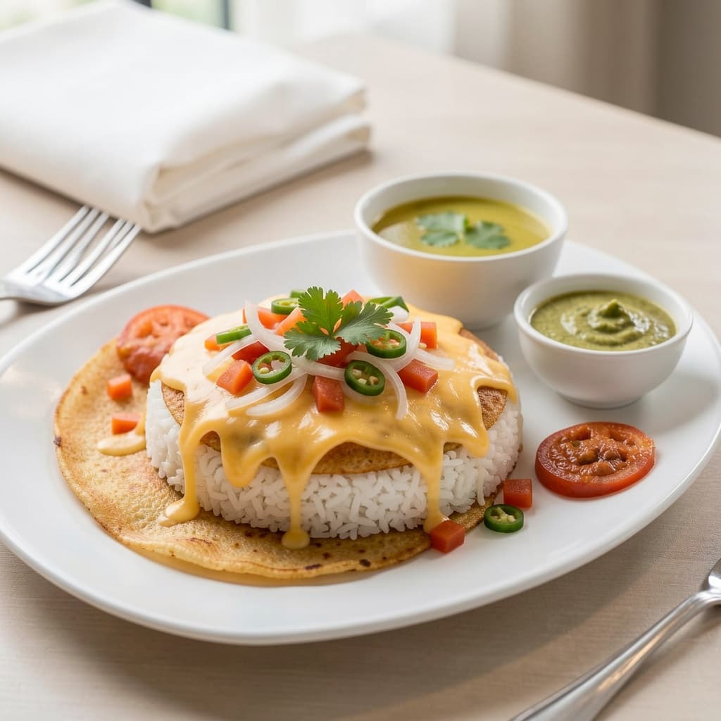 Cheese Uttappam